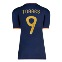Icons Fernando Torres gesigneerd Spanje shirt 2010