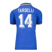 Icons Marco Tardelli gesigneerd Italië shirt