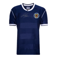 Icons Gordon Strachan gesigneerd Schotland shirt