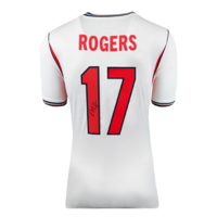 Icons Morgan Rogers gesigneerd Engeland shirt 2026