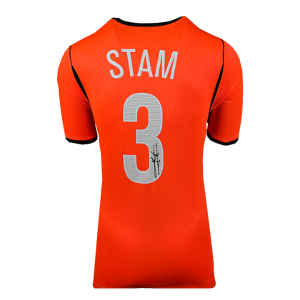 Jaap Stam gesigneerd Nederland shirt 2026