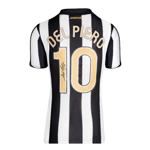 Icons Alessandro Del Piero gesigneerd Juventus shirt 2010-11