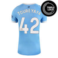 Icons Yaya Toure gesigneerd Manchester City shirt 2025-26