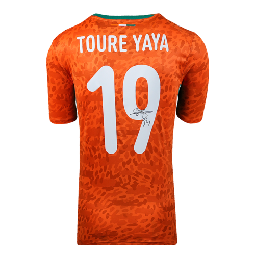 Icons Yaya Toure gesigneerd Ivoorkust shirt 2026