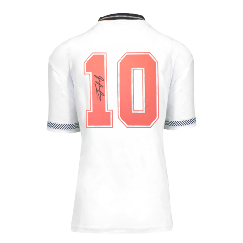 Icons Gary Lineker gesigneerd Engeland shirt 1990