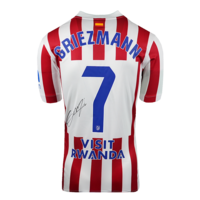 Icons Antoine Griezmann gesigneerd Atletico Madrid shirt 2025-26