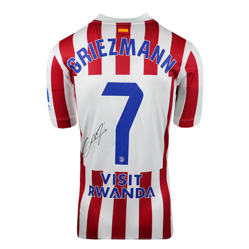 Icons Antoine Griezmann gesigneerd Atletico Madrid shirt 2025-26