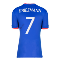 Icons Antoine Griezmann gesigneerd Frankrijk shirt 2024
