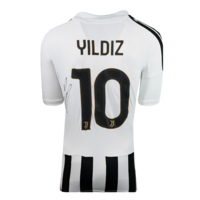 Icons Kenan Yildiz gesigneerd Juventus shirt 2026-27