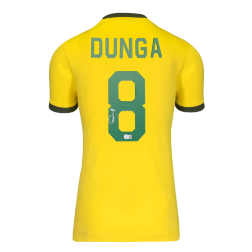 Icons Dunga gesigneerd Brazilië shirt