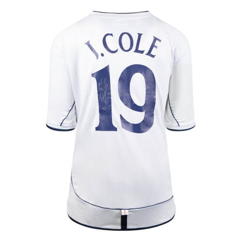 Icons Joe Cole gesigneerd Engeland shirt 2002