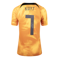 Icons Dirk Kuyt gesigneerd Nederland shirt 2022-23