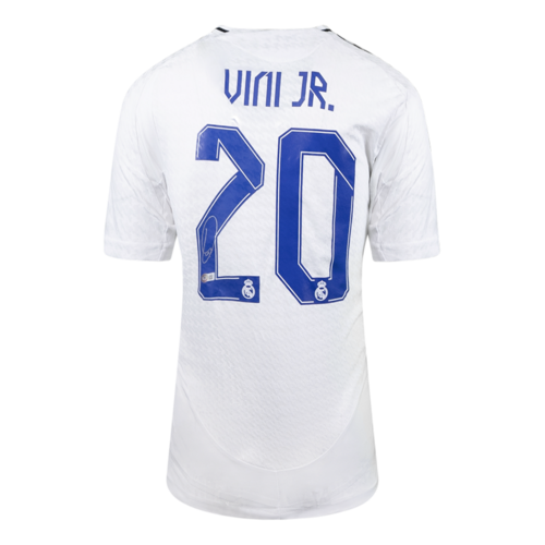 Icons Vinicius Jr gesigneerd Real Madrid shirt