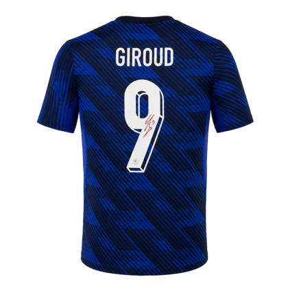 Olivier Giroud gesigneerd Frankrijk shirt 2026