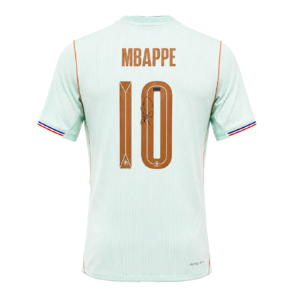 Kylian Mbappe gesigneerd Frankrijk uitshirt 2026