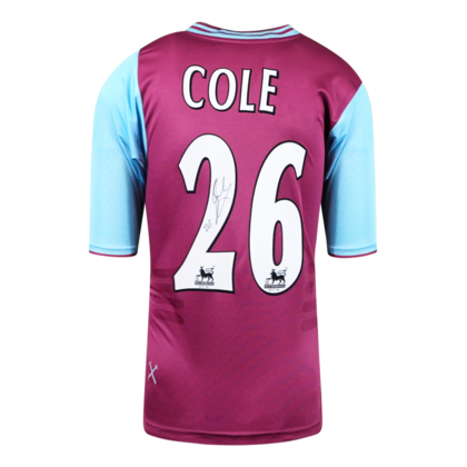 Joe Cole gesigneerd West Ham United shirt 2001-02