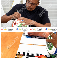 Icons Gilberto Silva gesigneerde voetbal 2026