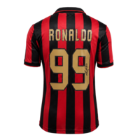 Icons Ronaldo gesigneerd AC Milan shirt 1996