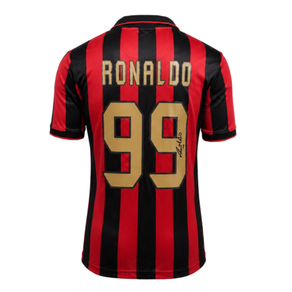 Ronaldo gesigneerd AC Milan shirt 1996