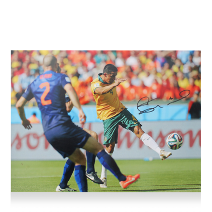 Tim Cahill gesigneerde Australië foto