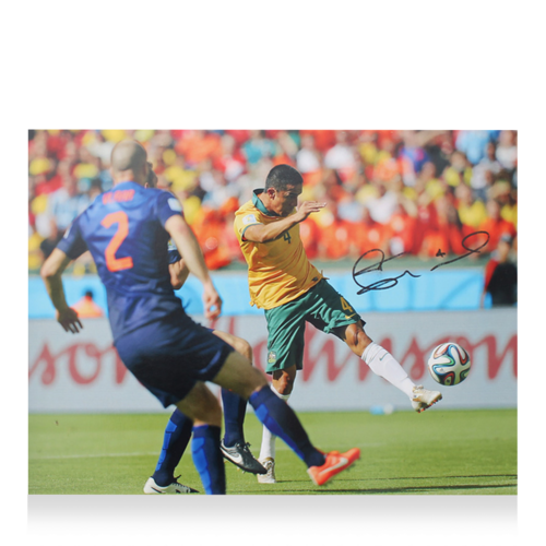 Icons Tim Cahill gesigneerde Australië foto