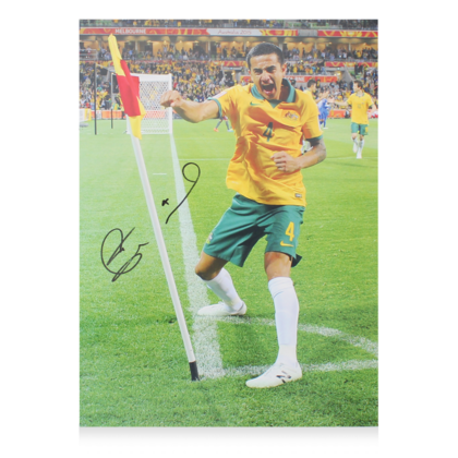 Tim Cahill gesigneerde Australië foto