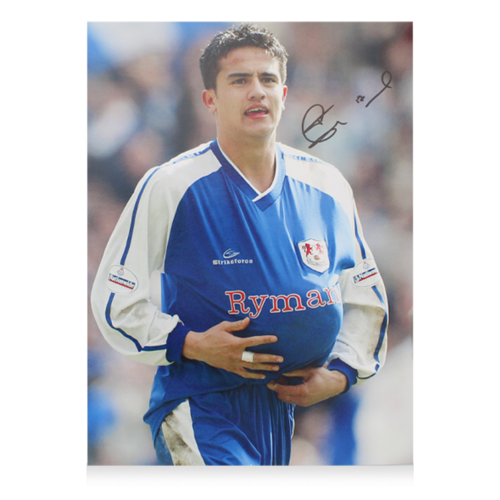 Icons Tim Cahill gesigneerde Millwall foto