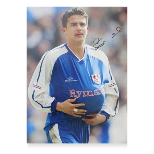 Icons Tim Cahill gesigneerde Millwall foto