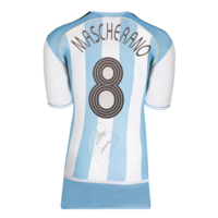 Icons Javier Mascherano gesigneerd Argentinië shirt 2006