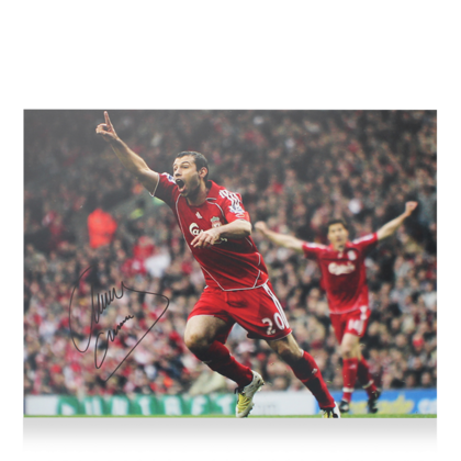 Javier Mascherano gesigneerde Liverpool FC foto