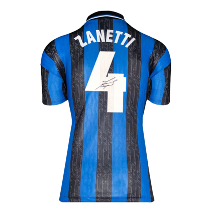 Javier Zanetti gesigneerd Internazionale shirt 1998