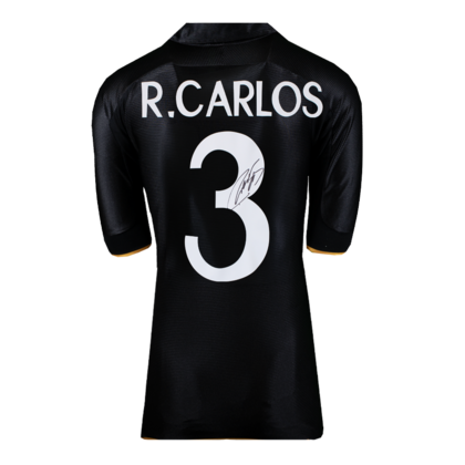 Roberto Carlos gesigneerd Real Madrid shirt 1999-20