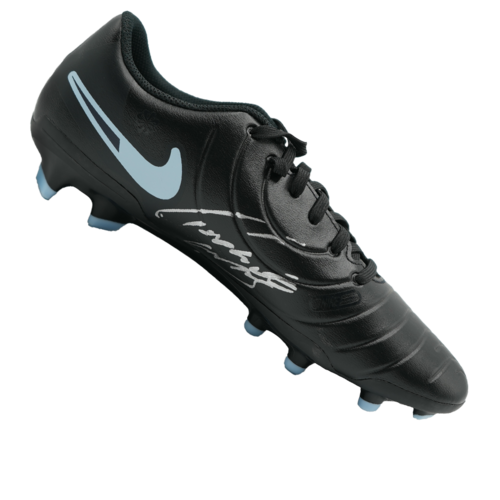 Icons Roberto Carlos gesigneerde Brazilië voetbalschoen