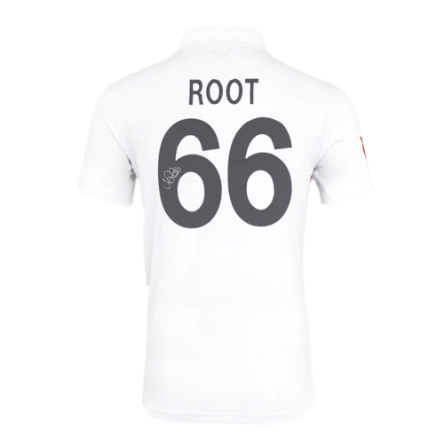 Icons Joe Root gesigneerd Engeland shirt 2026-27