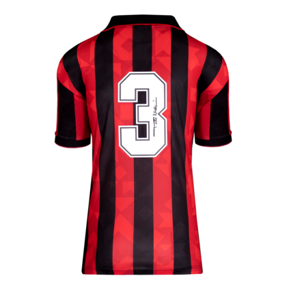 Paolo Maldini gesigneerd AC Milan shirt 1996