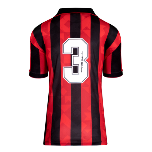 Icons Paolo Maldini gesigneerd AC Milan shirt 1996