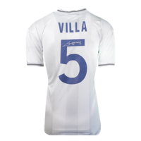 Icons Ricky Villa gesigneerd Tottenham Hotspur shirt 1983