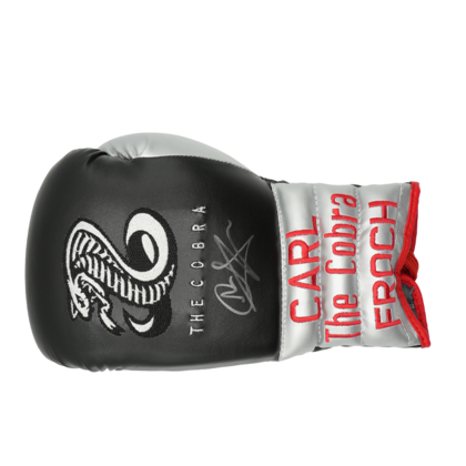 Carl Froch gesigneerde bokshandschoen