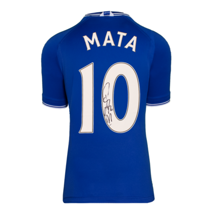 Juan Mata gesigneerd Chelsea shirt 2000
