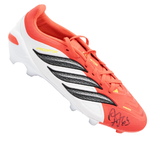 Icons Juan Mata gesigneerde Spanje voetbalschoen
