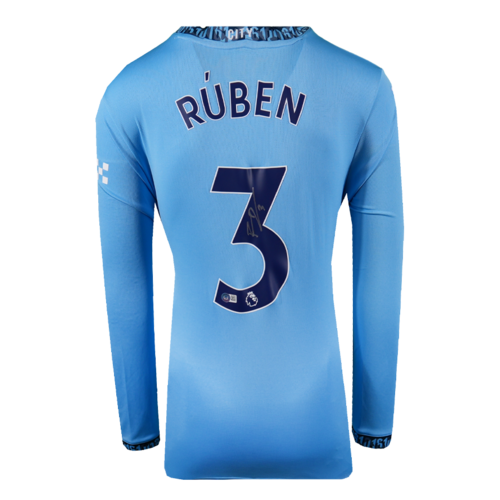 Icons Ruben Dias gesigneerd Manchester City shirt 2024-25
