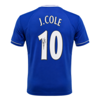 Icons Joe Cole gesigneerd Chelsea shirt 2000