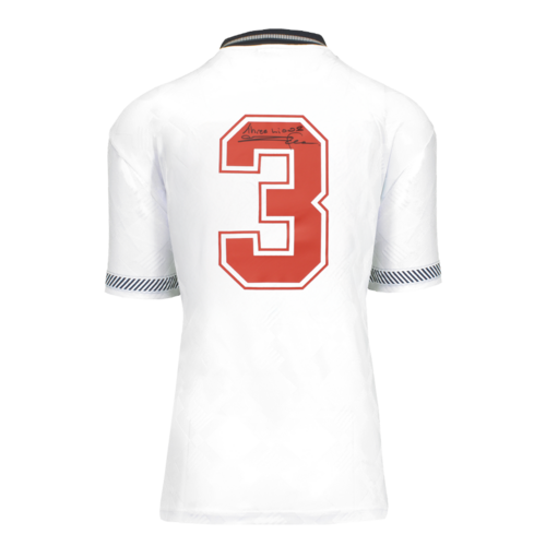 Icons Stuart Pearce gesigneerd Engeland shirt 1990