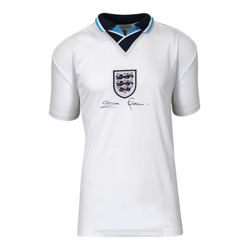 Icons Stuart Pearce gesigneerd Engeland shirt 1996