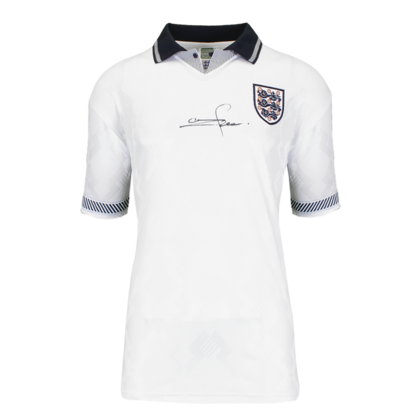 Stuart Pearce gesigneerd Engeland shirt 1990