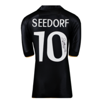 Icons Clarence Seedorf gesigneerd Real Madrid shirt 1999 - Reissue