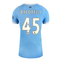 Icons Mario Balotelli gesigneerd Manchester City shirt 2025-26