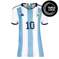 Icons PRE-ORDER Lionel Messi gesigneerd Argentinië shirt WK 2022