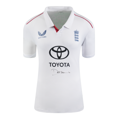 Icons David Gower gesigneerd Engeland shirt