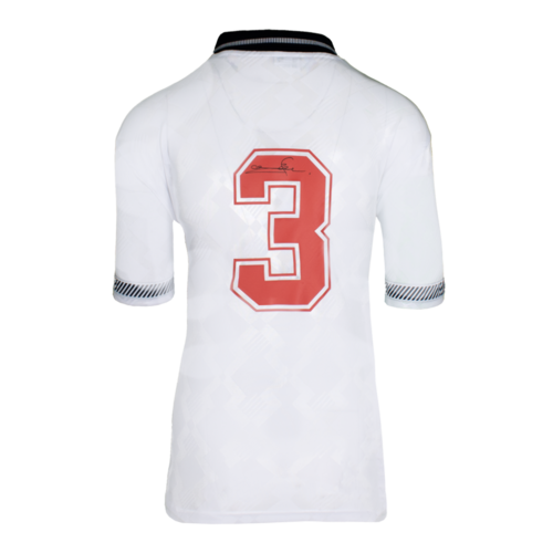 Icons Stuart Pearce gesigneerd Engeland shirt 1990